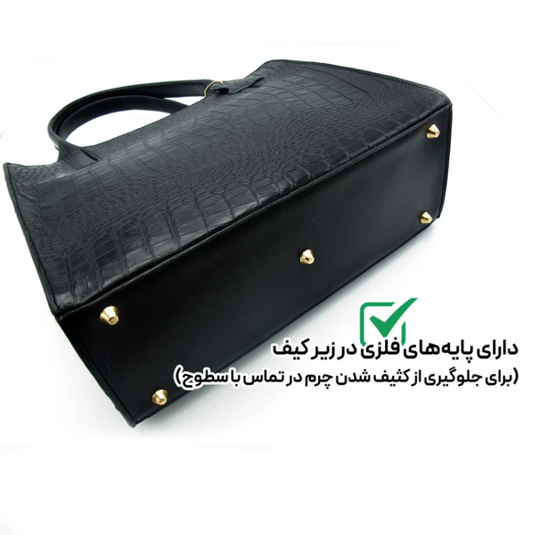کیف رودوشی زنانه مدل چرم طبیعی کد H 129 کروکو